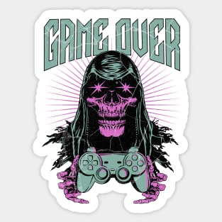 Game Over Sticker